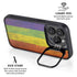Distressed Rainbow Flag iPhone 15 Pro Kickstand Case